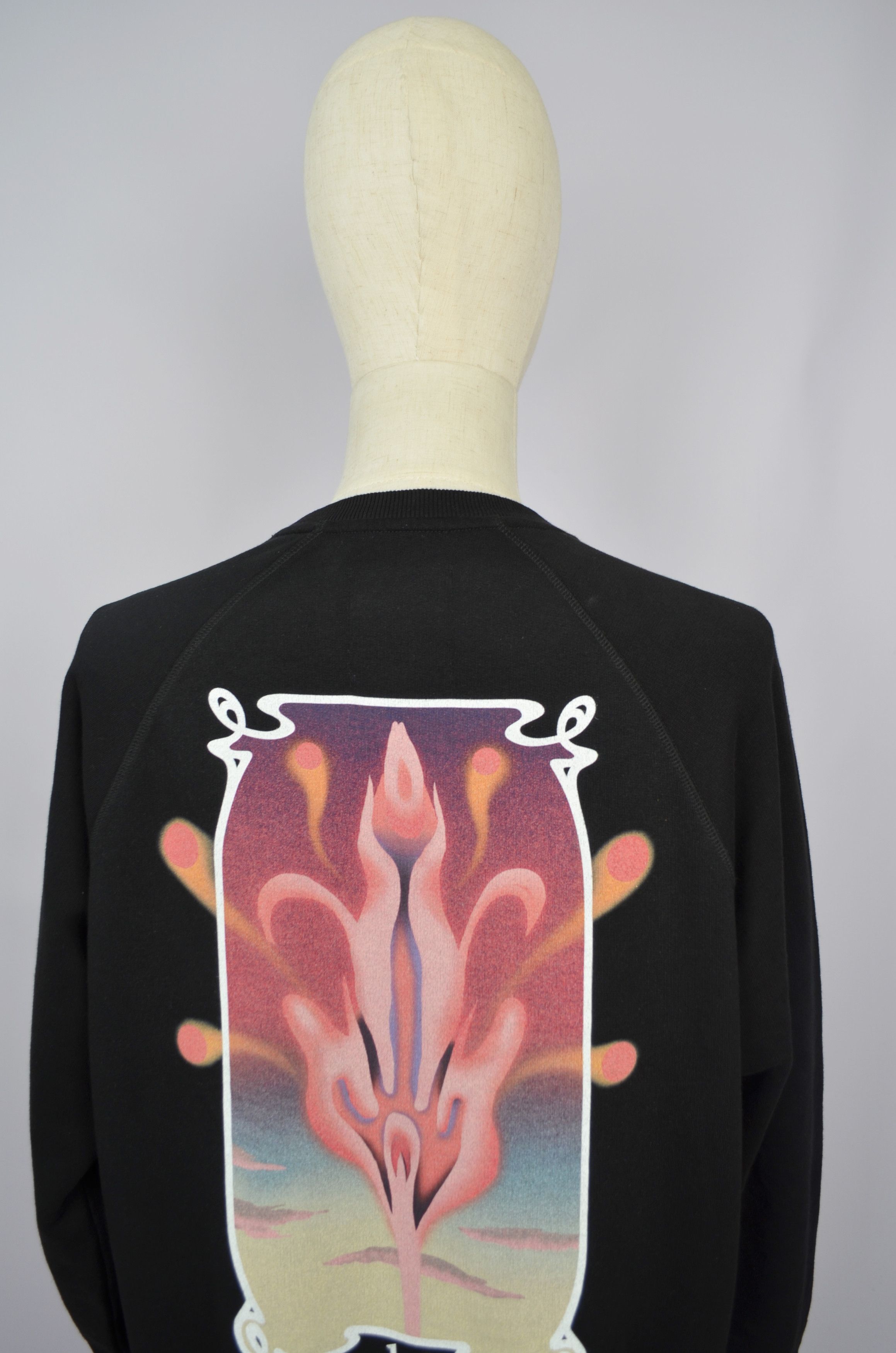 Edwin EDWIN Hana No Shita Mens Sweatshirt Black Size S P2P 22'8" Size US S / EU 44-46 / 1 - 9 Thumbnail
