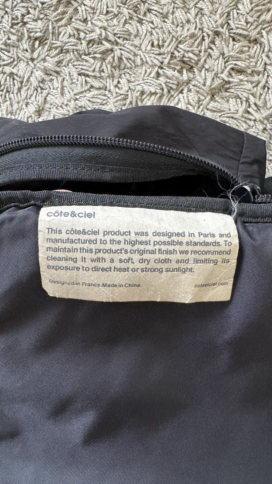 Cote&Ciel × Y's Cote et Ciel x Y’s by Yohji Yamamoto Tech Moselle Backpack Size ONE SIZE - 11 Thumbnail