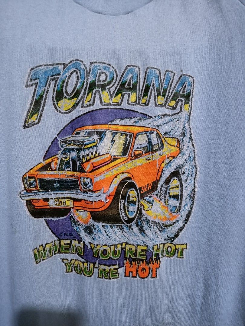 Vintage Vintage 70s hotwheel muscle car x bvd iron on shirt Size US M / EU 48-50 / 2 - 2 Thumbnail