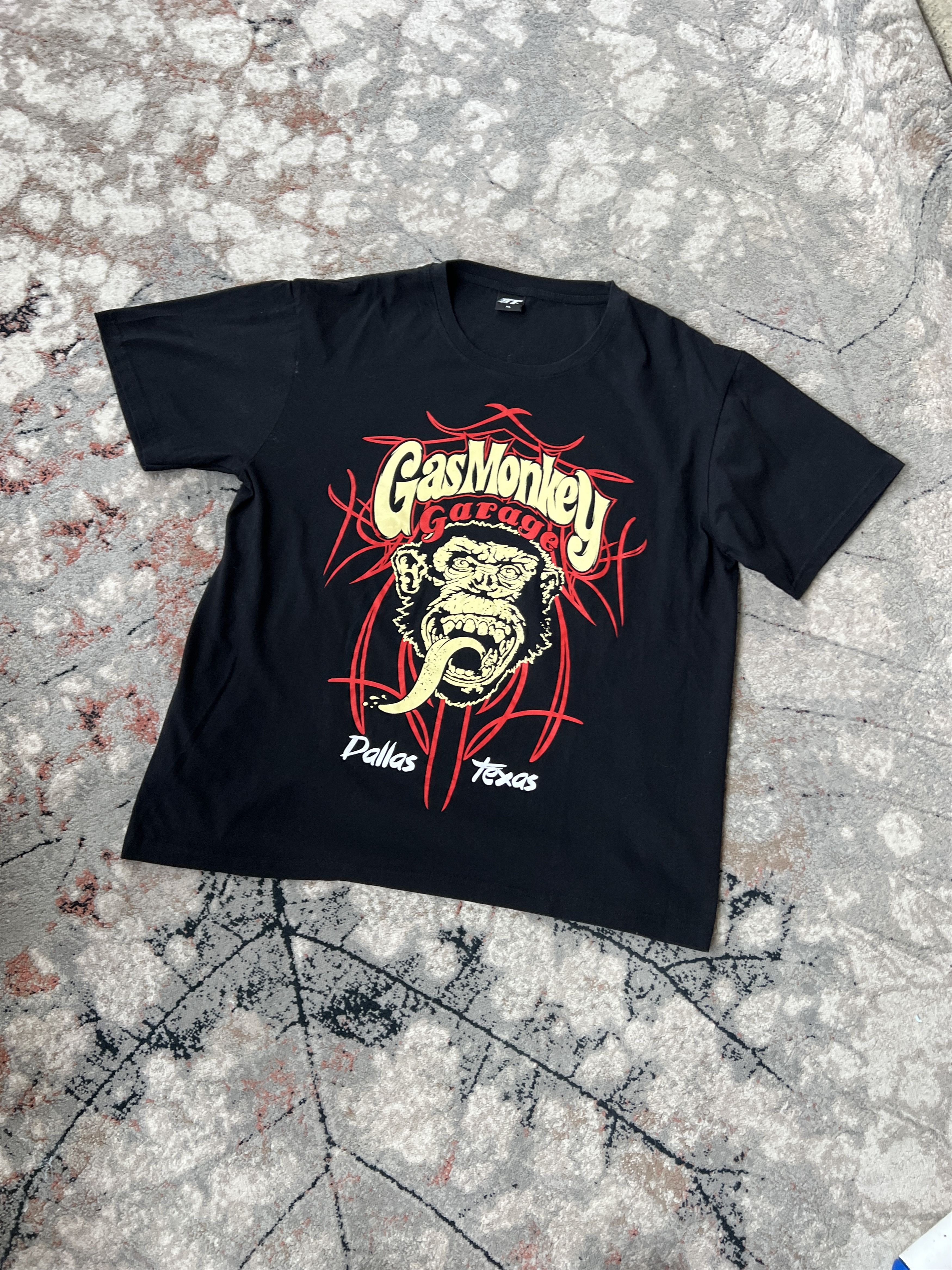 Vintage Gas Monkey Garage Dallas Texas Tee Size US XL / EU 56 / 4 - 1 Thumbnail