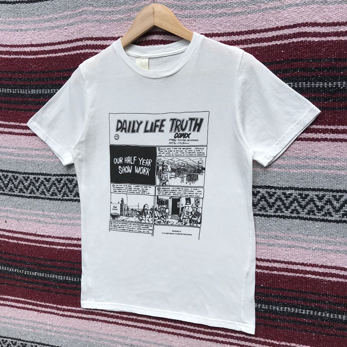 Japanese Brand × N.Hoolywood N.Hoolywood X Jim Bow Comic Art Tee Mister Hoolywood Size US S / EU 44-46 / 1 - 3 Thumbnail