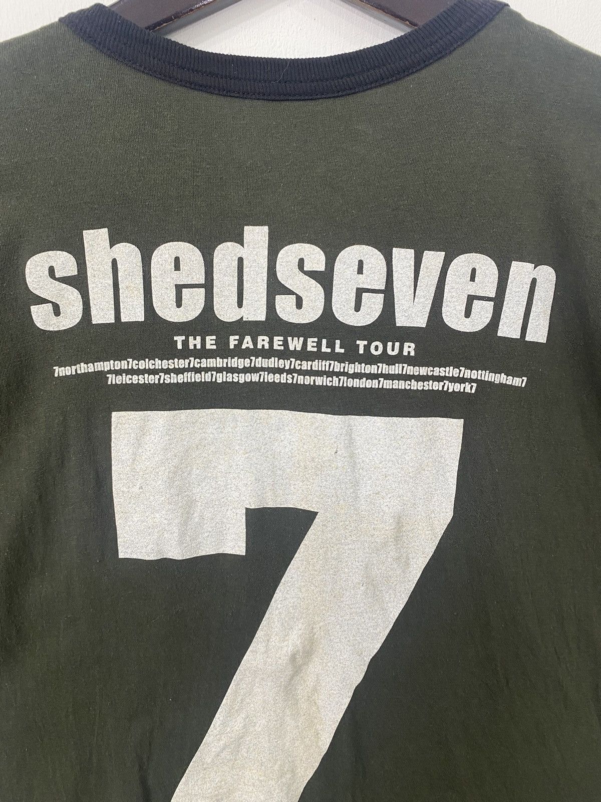 Band Tees 💥VINTAGE SHED SEVEN Britpop band farewell tour tee shirt Size US XL / EU 56 / 4 - 4 Thumbnail