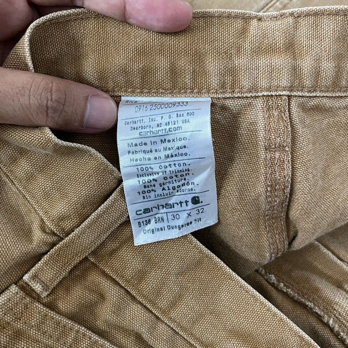 Carhartt Vintage Carhartt Double Knee Tan Dirty Carpenter Pants Size US 30 / EU 46 - 20 Thumbnail