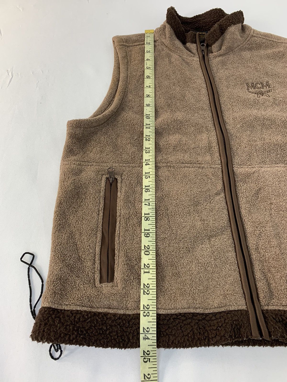 MCM Hype 90s MCM Legere Fleece Sherpa Inner Sweater Vest Zipper Size US M / EU 48-50 / 2 - 11 Thumbnail