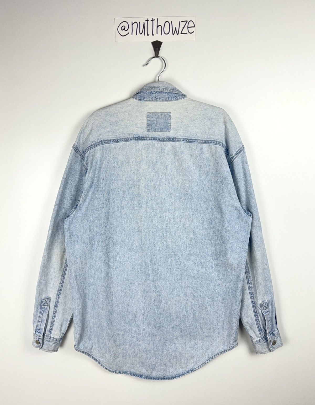 Levi's Levi’s Oversized Long Sleeve Denim Shirt Size US S / EU 44-46 / 1 - 2 Thumbnail