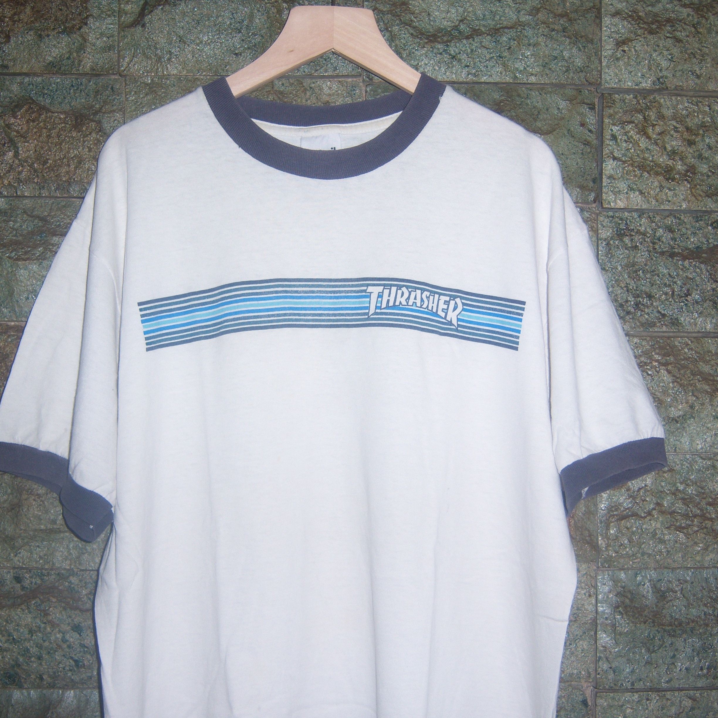 Thrasher 90s Thrasher Ringer Tee Size US L / EU 52-54 / 3 - 4 Thumbnail