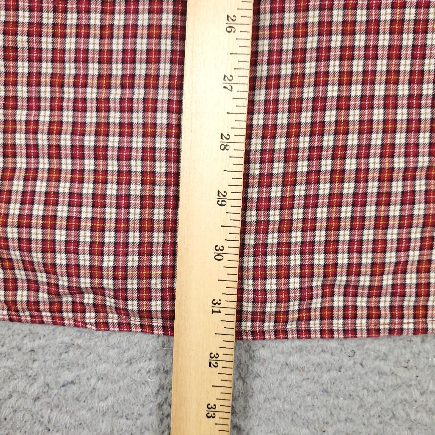 Tommy Hilfiger Tommy Hilfiger Shirt Mens XL Red Plaid Button-Up Long Sleeve Casual & Formal Button-Front Size US XL / EU 56 / 4 - 5 Thumbnail