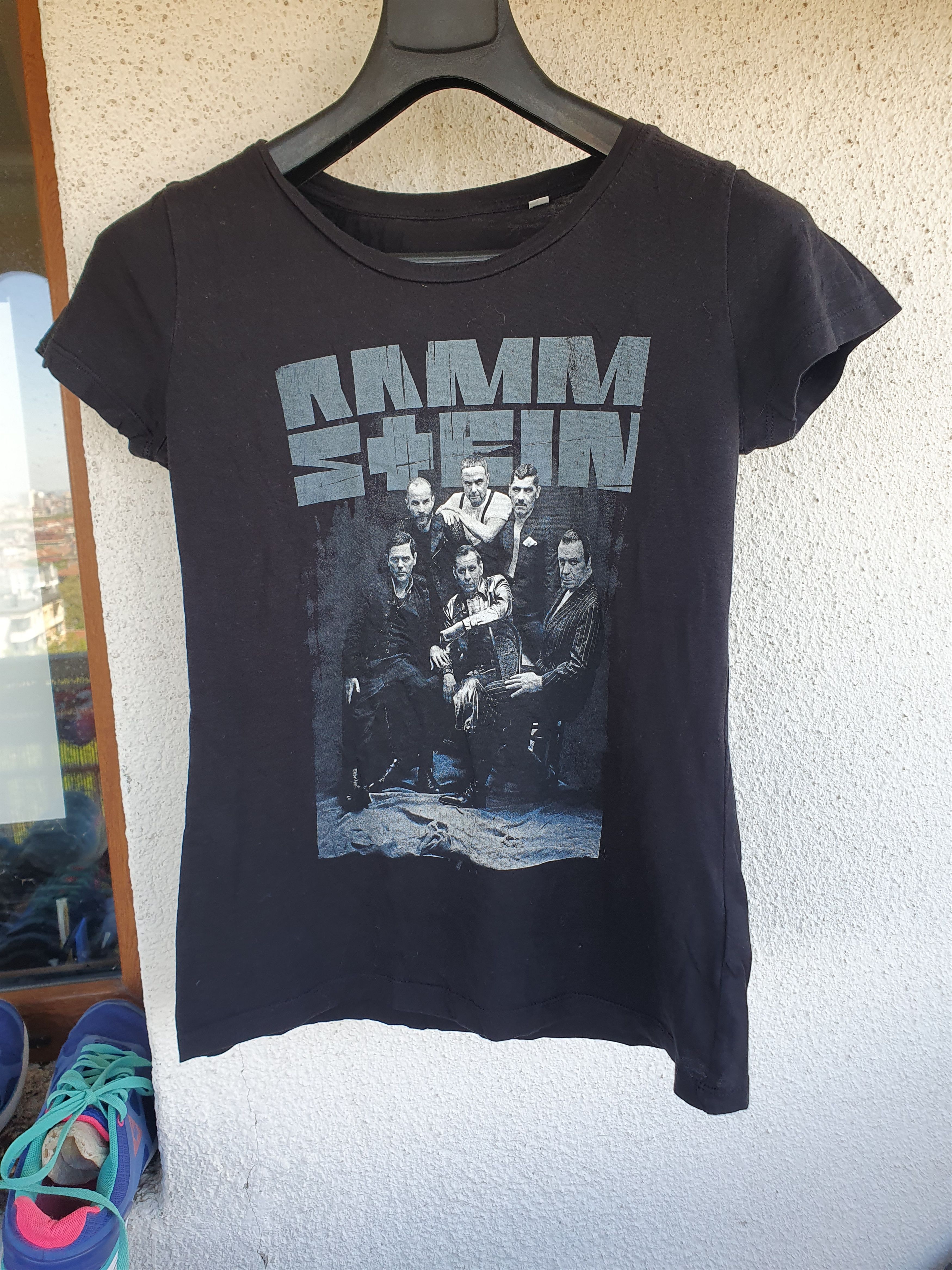 Band Tees Rammstein Women's Rock Band t-shirt sz S Size S / US 4 / IT 40 - 1 Thumbnail