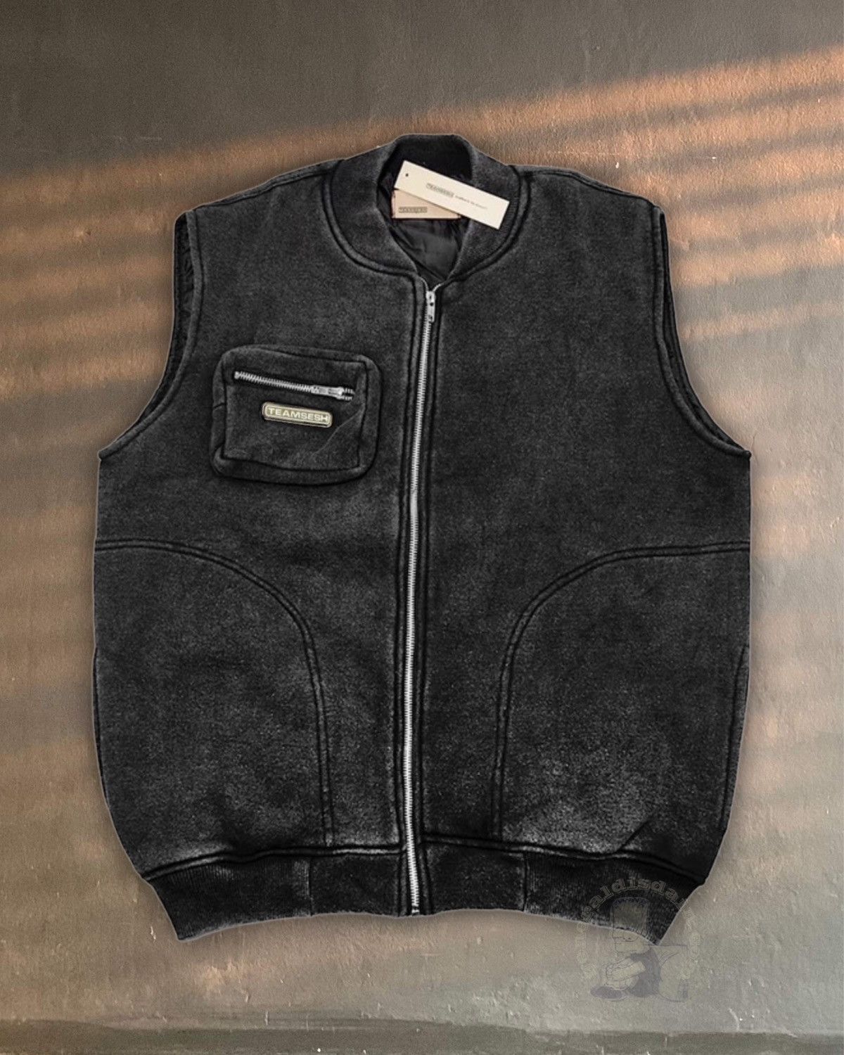 Bones TeamSESH x bones VINTAGE WASHED 3D CARGO VEST charcoal grey Size US XS / EU 42 / 0 - 1 Thumbnail