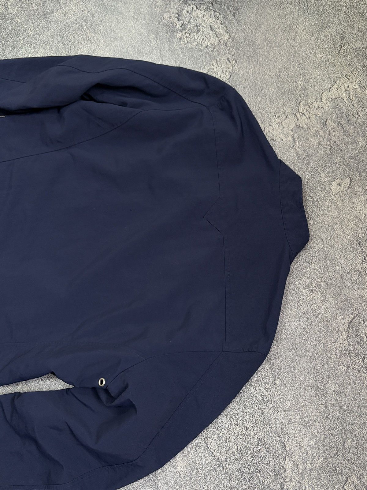 Diesel Diesel Blue Nylon Biker Bomber Jacket XL Cafe Racer Full Zip Size US XL / EU 56 / 4 - 16 Thumbnail
