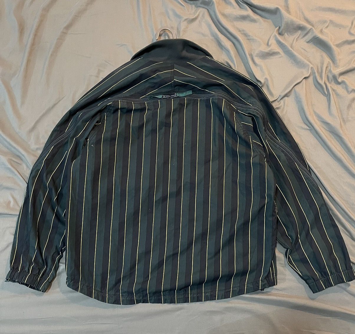 Japanese Brand Mazzone Deconstructed Back Zip Multi Pocket Jacket Size US L / EU 52-54 / 3 - 4 Thumbnail