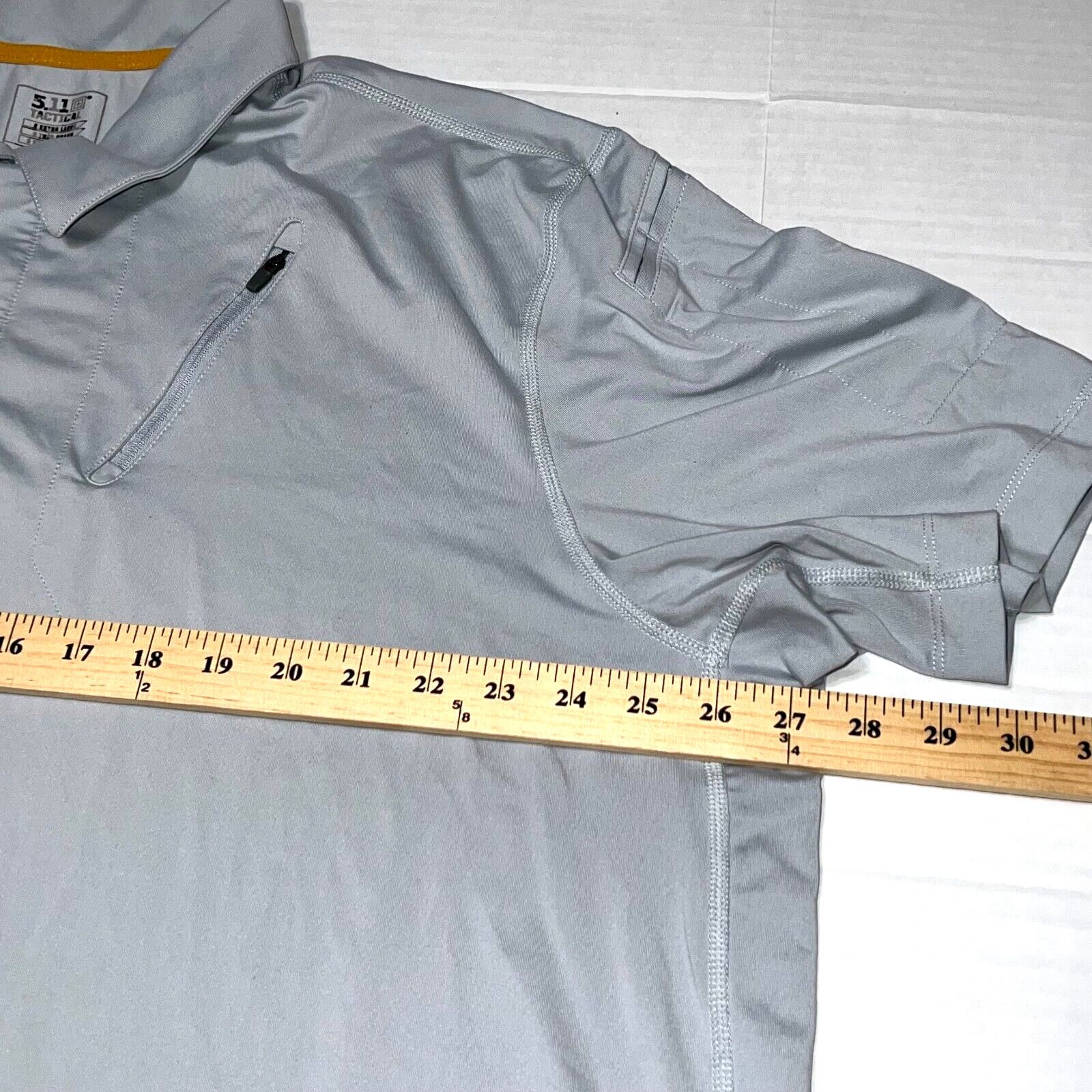 5.11 5.11 Tactical Performance Polo Shirt Men's Size 2XL Grey Size US XXL / EU 58 / 5 - 8 Thumbnail