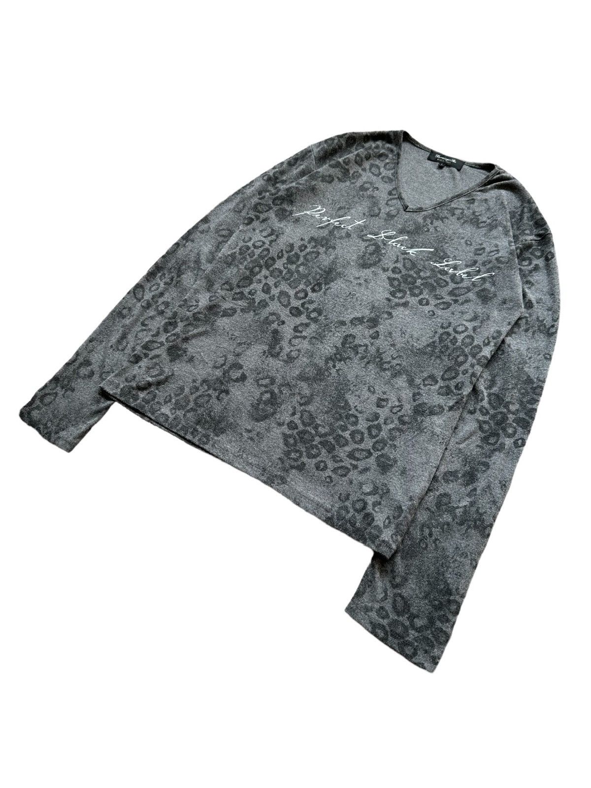 BERNINGS SHO 00's Berning Sho Black Label trompe l’oeil overprinted Size US M / EU 48-50 / 2 - 2 Thumbnail