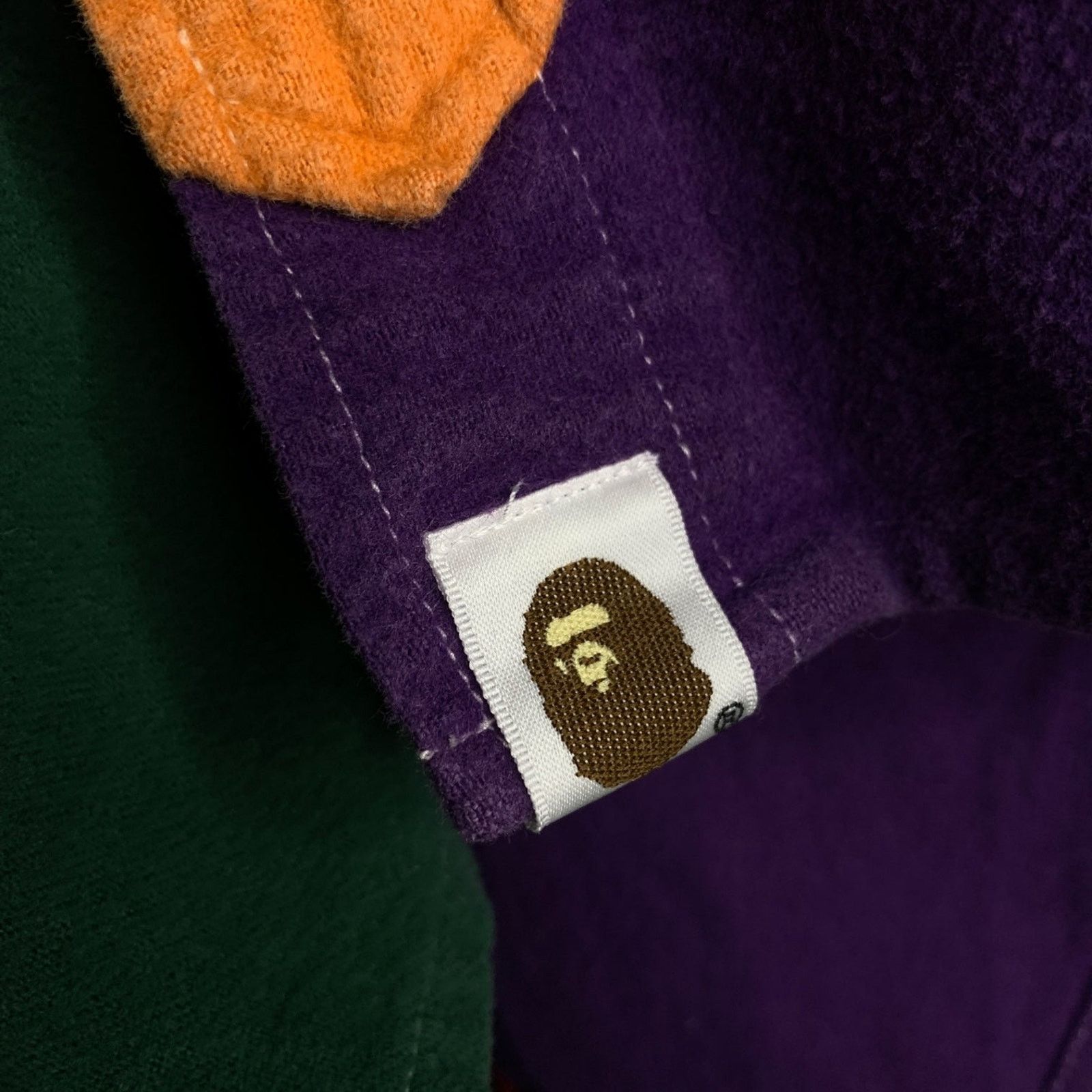 Bape Classics Crazy Camo Wool Long Sleeve Button-Down Shirt Size US M / EU 48-50 / 2 - 7 Thumbnail