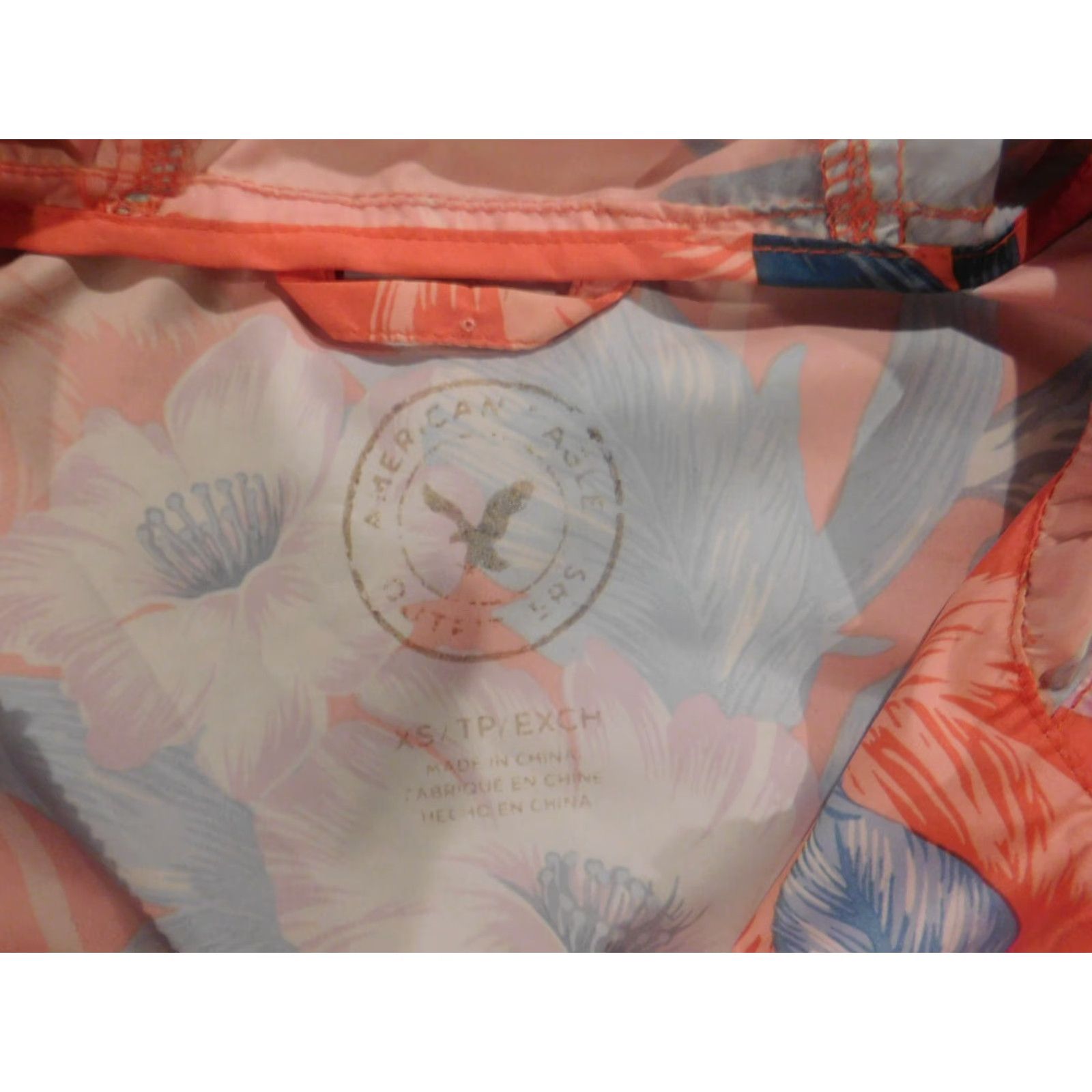 American Eagle Outfitters **American Eagle Outfitters Womens Pink Floral Zip Windbreaker XS** User: American Eagle Outfitters Women's Pink Floral Zip Windbreaker XS Size XS / US 0-2 / IT 36-38 - 5 Thumbnail