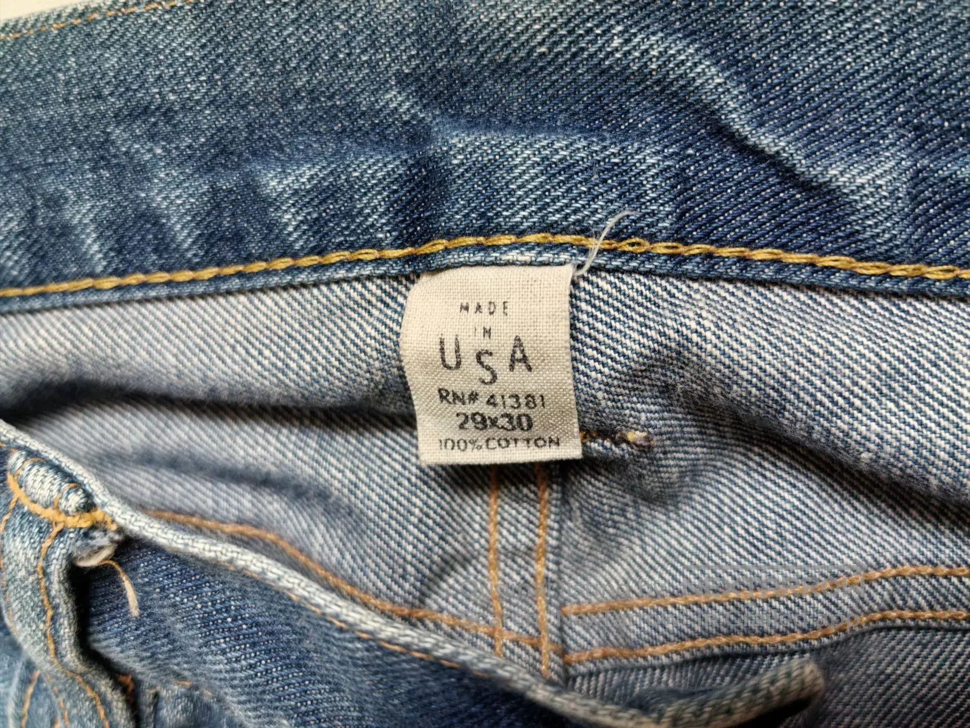 RRL Ralph Lauren RRL Slim Bootcut Denim Pants. Size US 30 / EU 46 - 6 Thumbnail