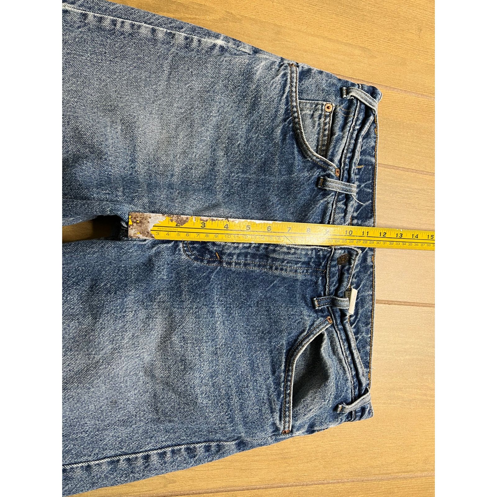 Levi's Vintage Levi’s 505 90s Jeans 32x30 Orange Tab Made Mexico Size US 34 / EU 50 - 11 Thumbnail