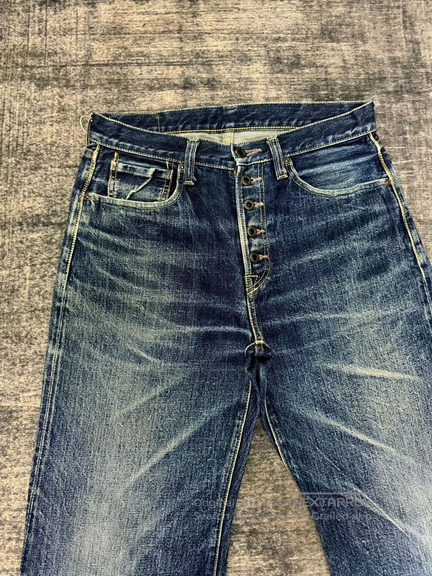 Kapital Vintage KAPITAL Washed Blue Jeans. Size US 32 / EU 48 - 3 Thumbnail