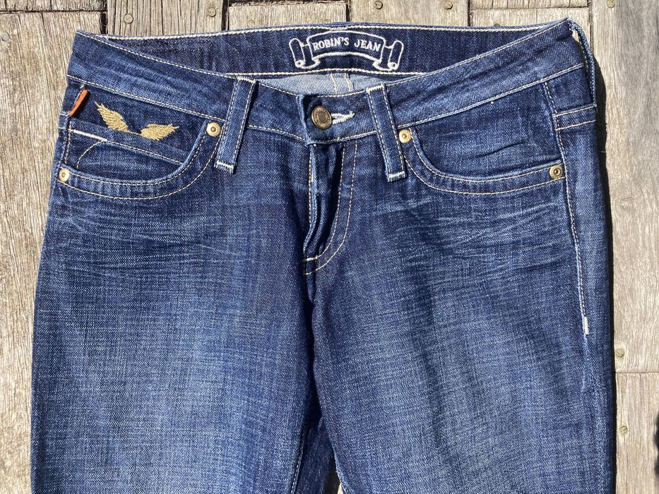 Robins Jeans Robin's Jean Marilyn Gold Wing Denim Grailed