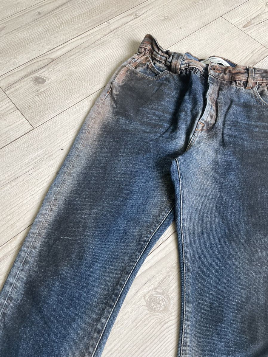 Off-White Off-White Oil-washed denim pants Size US 34 / EU 50 - 4 Thumbnail