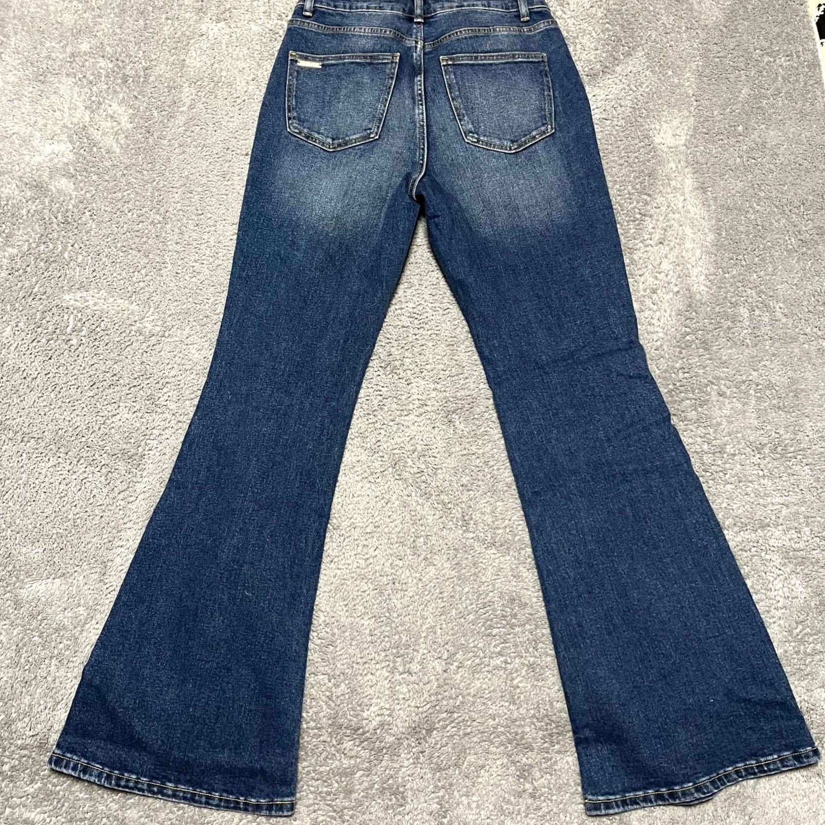 Michael Kors Michael Kors Jeans Womens 6 Bootcut High Rise Blue Denim Pants 29x31.5 XX? Size 28" / US 6 / IT 42 - 3 Thumbnail