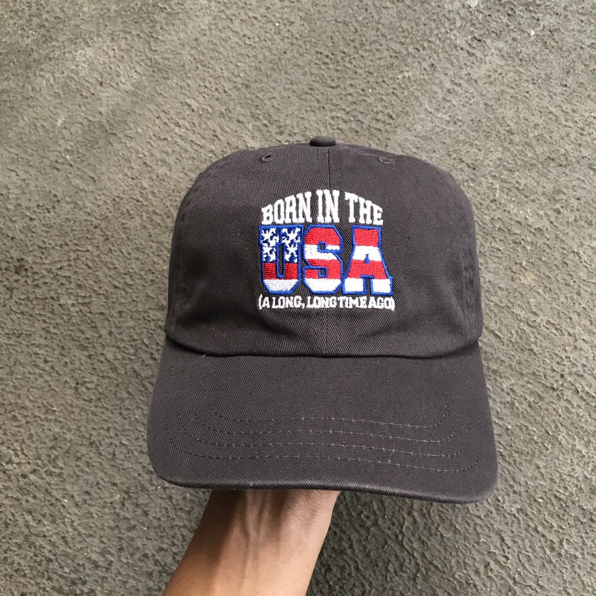 Band Tees 00s BORN IN THE USA Bruce Springsteen Cap Hat Size ONE SIZE - 3 Thumbnail
