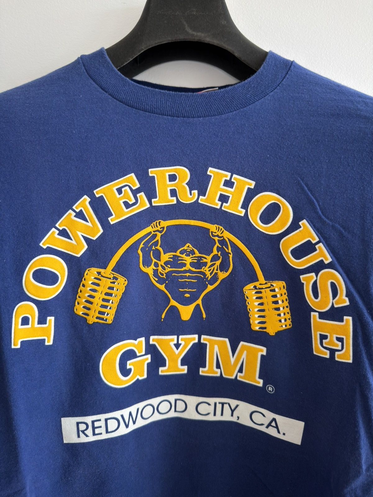 Vintage *RARE* VINTAGE POWERHOUSE GYM 1990s 90s REDWOOD CITY CA Size US L / EU 52-54 / 3 - 2 Thumbnail