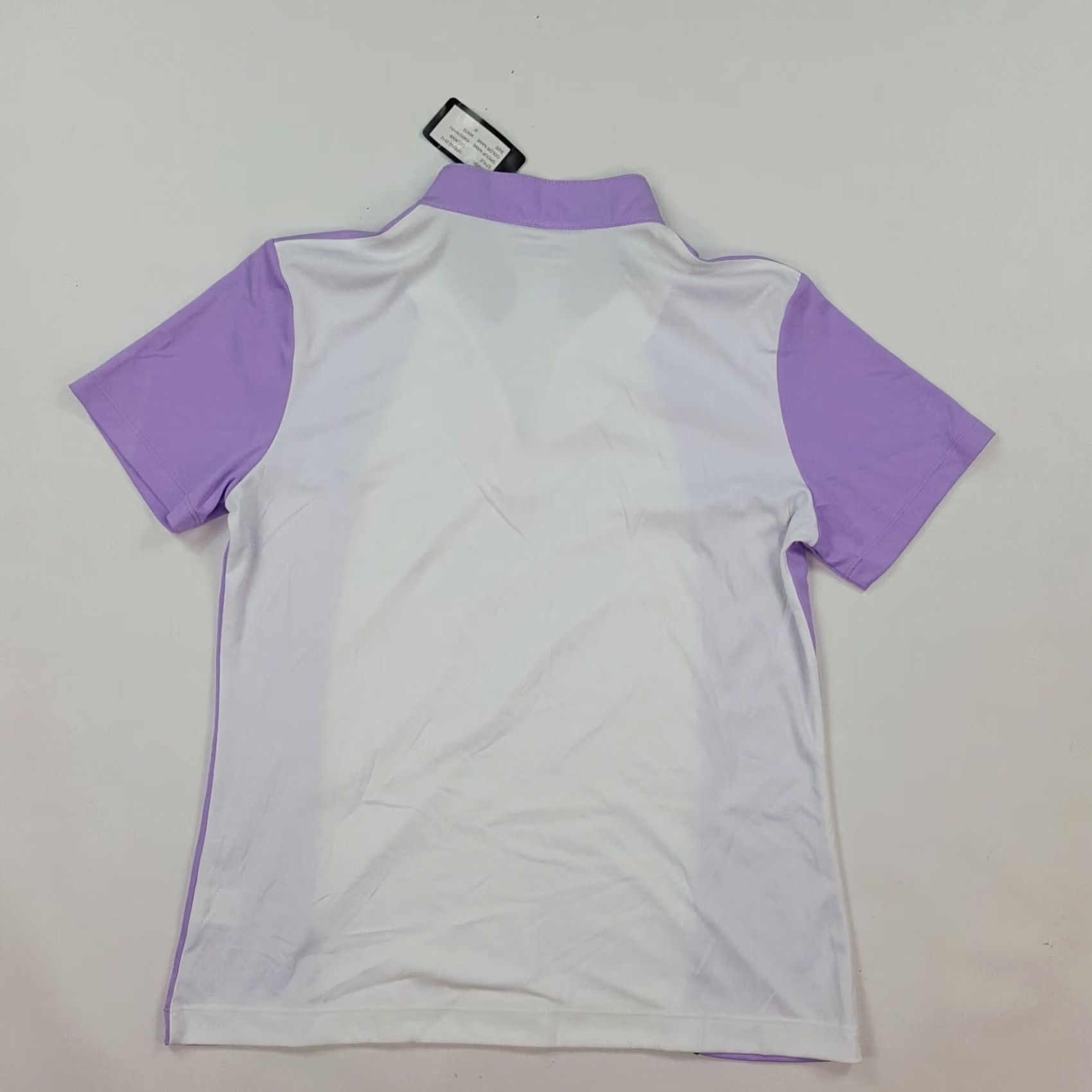 Vintage VINTAGE Greg Norman Golf Purple Polyester Women's Medium Lightweight Collar Polo Shirt Size M / US 6-8 / IT 42-44 - 4 Thumbnail