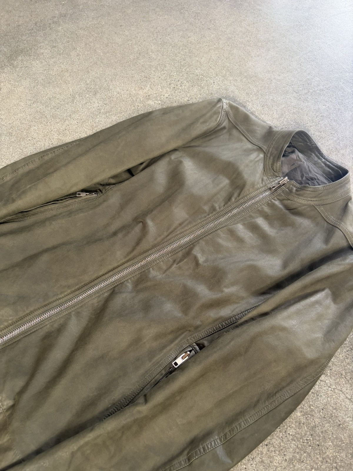 Rick Owens Rick Owens SS16 “Cyclops” Leather Jacket Size US S / EU 44-46 / 1 - 2 Thumbnail