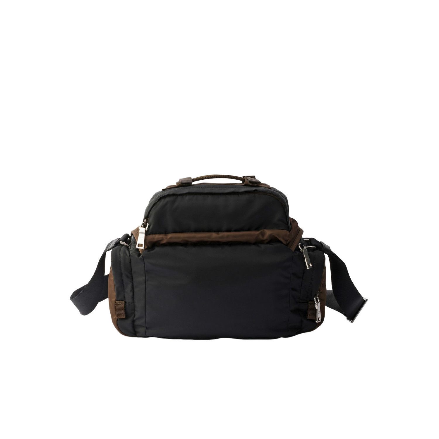 Prada PRADA $3200 Black/Burnt Shoulder Bag New & Authentic Size ONE SIZE - 3 Thumbnail