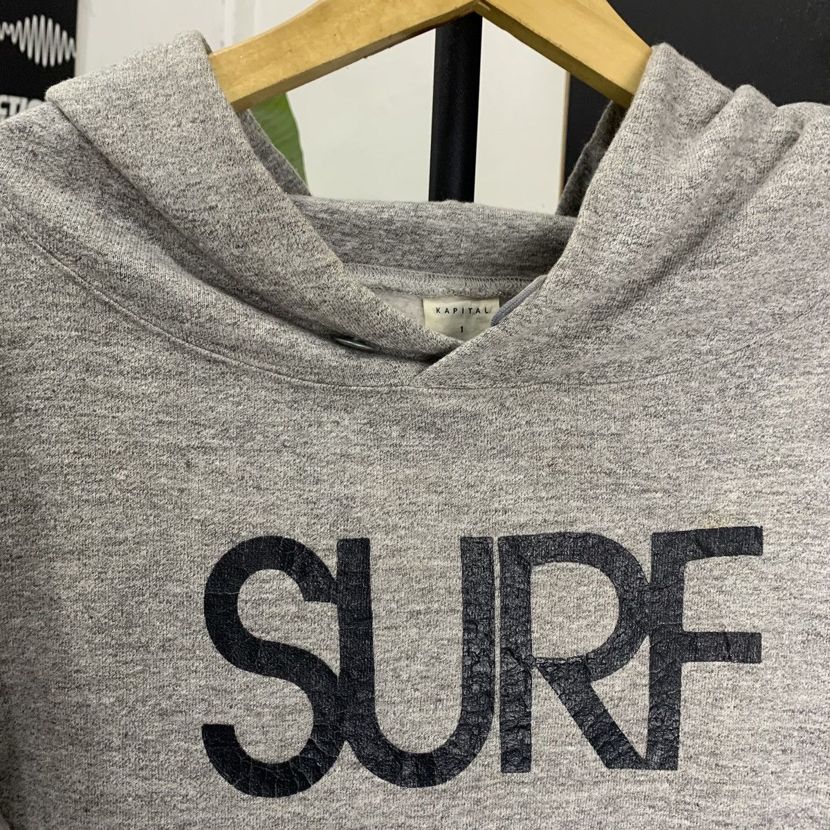 Japanese Brand Vintage Kapital “SURF” Half Sleeve Hoodie Rare Item Size US M / EU 48-50 / 2 - 6 Thumbnail