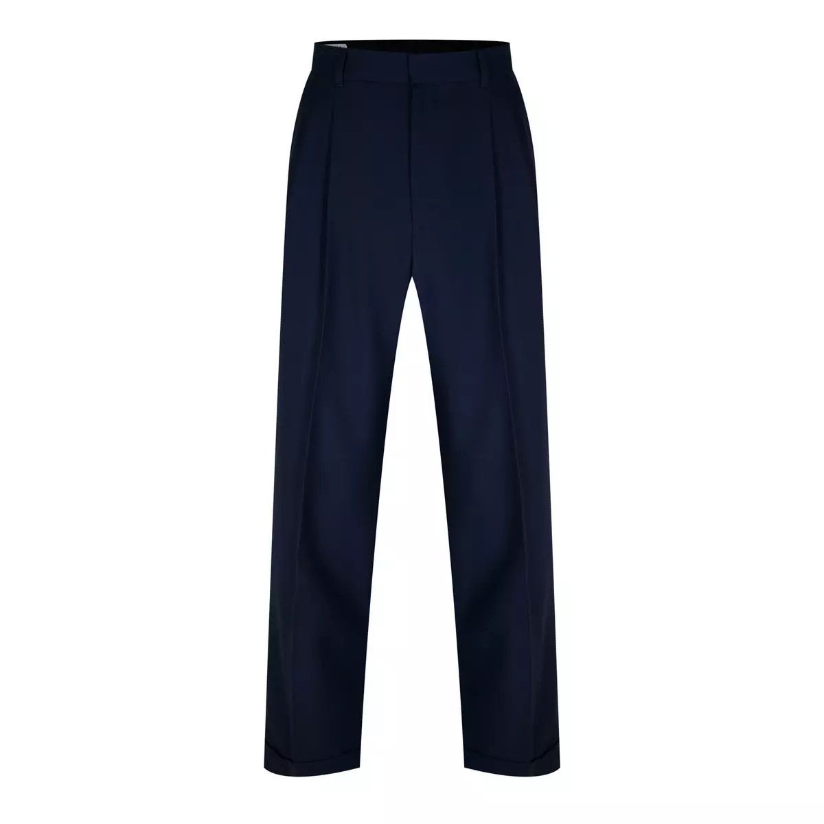 Casablanca o1g2r1mq0426 Pleated Trousers in Navy Size US 32 / EU 48 - 1 Thumbnail
