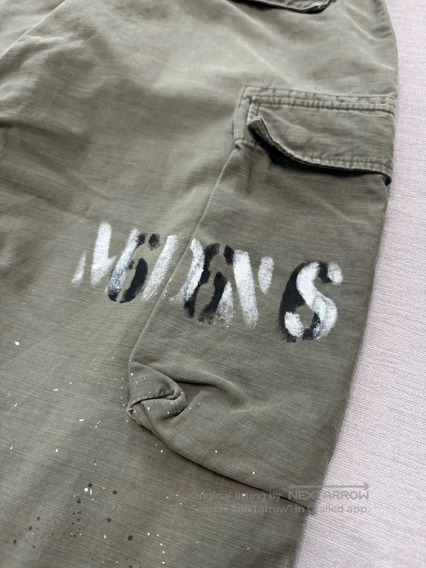 Madness vintage water-washed utility cargo pants. Size US 32 / EU 48 - 5 Thumbnail