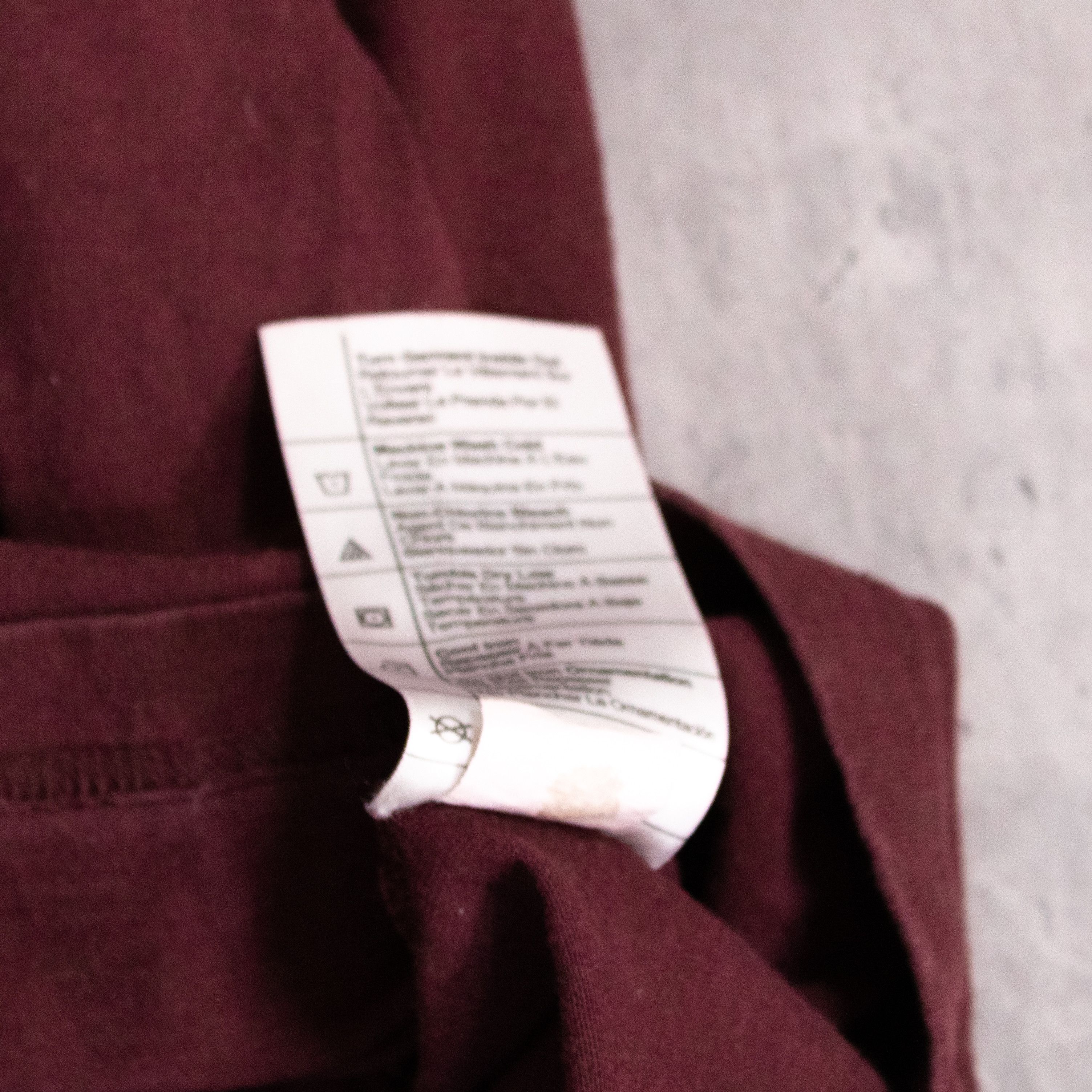 Carhartt Carhartt Loose Fit Burgundy Long Sleeve T-Shirt Size US L / EU 52-54 / 3 - 9 Thumbnail