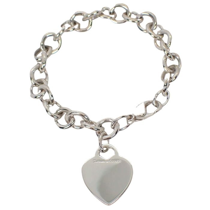 Tiffany & Co. Tiffany & Co Plaque Coeur Bracelet 