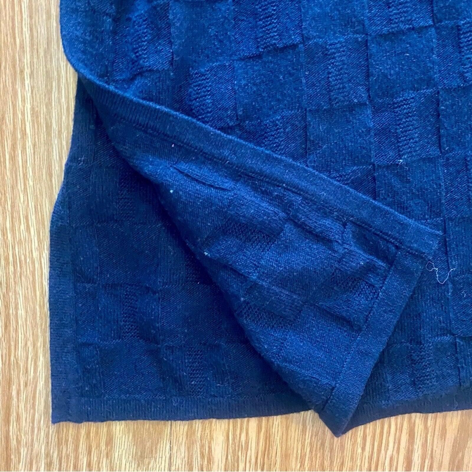 Other Draper James Blue Wool Cashmere Cardigan Womens Medium Large Size M / US 6-8 / IT 42-44 - 6 Thumbnail