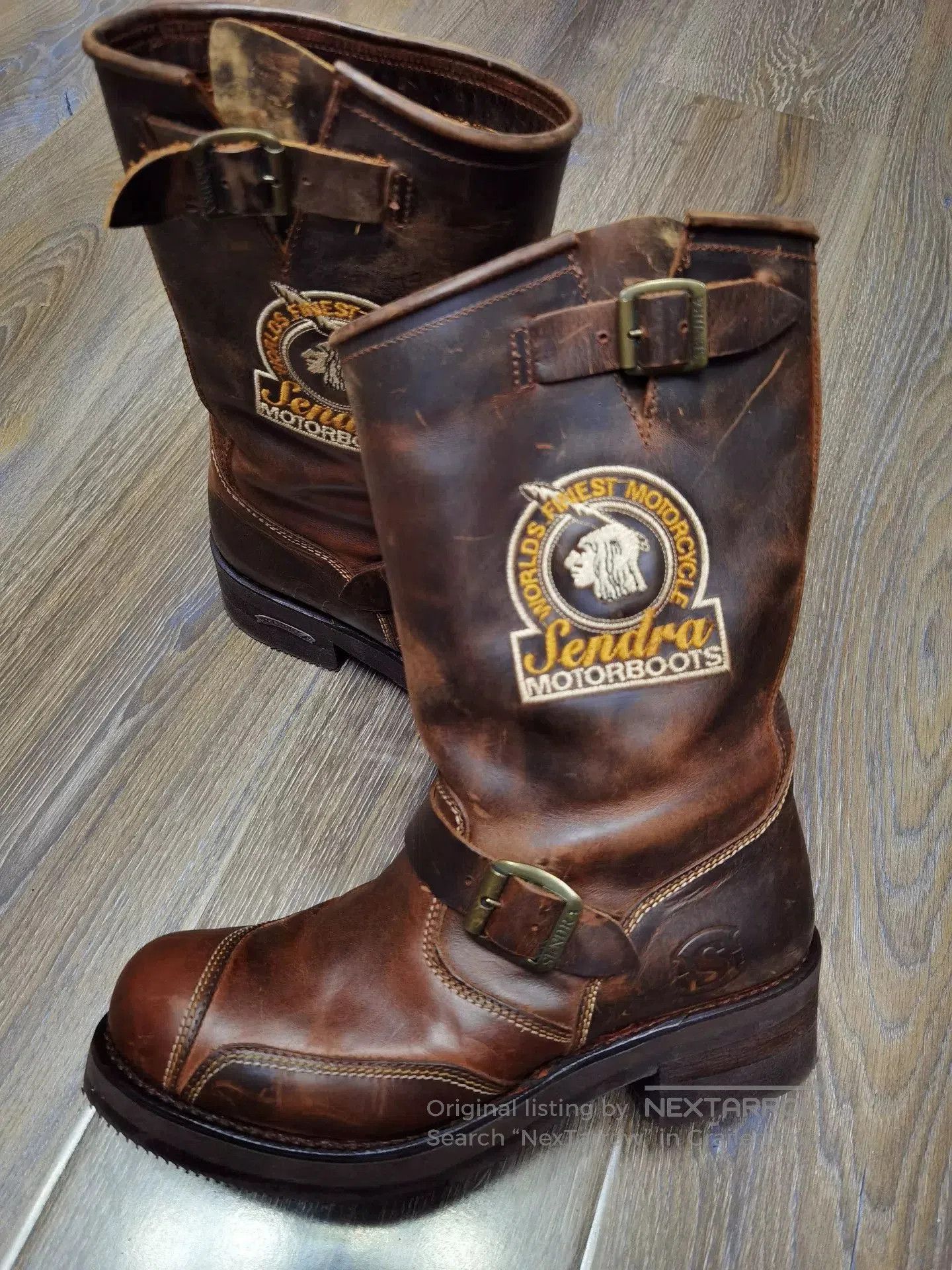 Other Sendra Old Model Engineer Boots. Size US 7 / EU 40 - 2 Thumbnail
