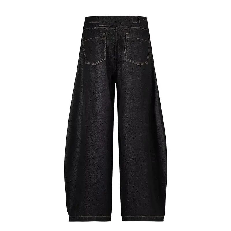 Japanese Brand Retro loose curved knife wide leg jeans Size US 32 / EU 48 - 5 Thumbnail
