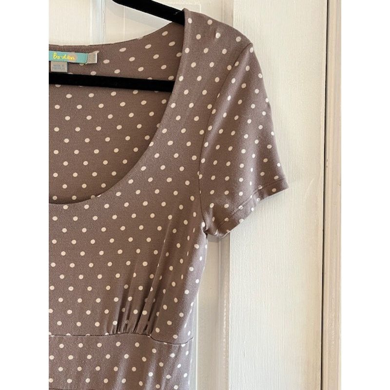 Boden Boden Polka Dot Empire Waist Day Dress - US size 8 Size M / US 6-8 / IT 42-44 - 3 Thumbnail