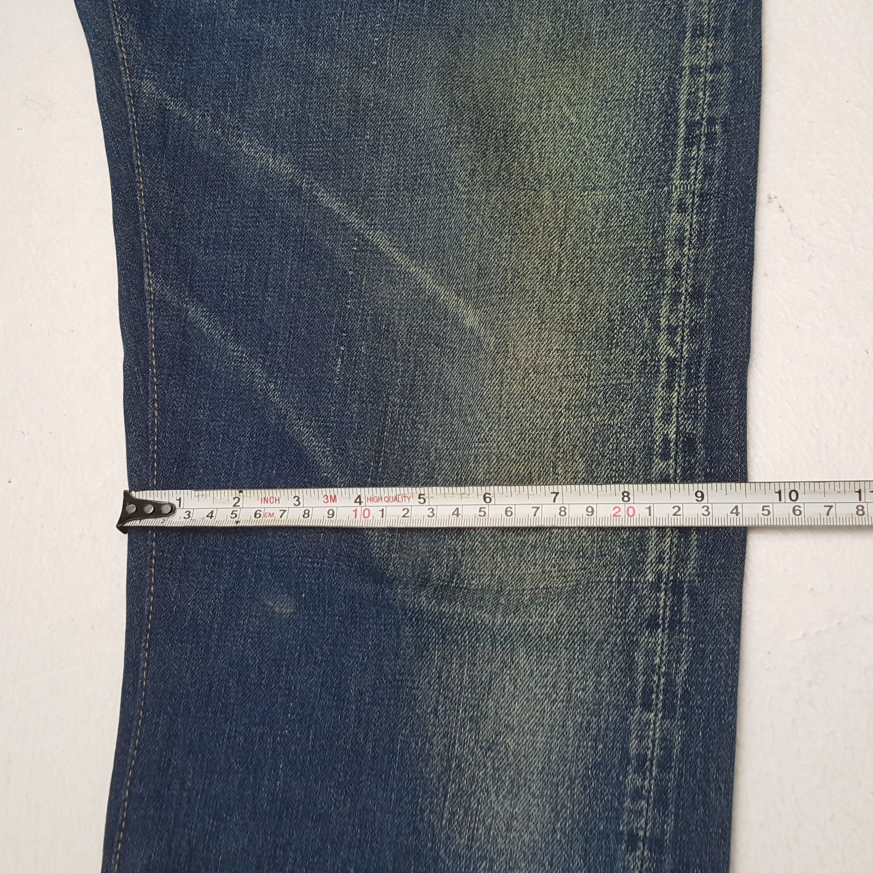 Hysteric Glamour HYSTERIC GLAMOUR Japanese Brand Streetwear Custom Art Jeans Size US 32 / EU 48 - 10 Thumbnail