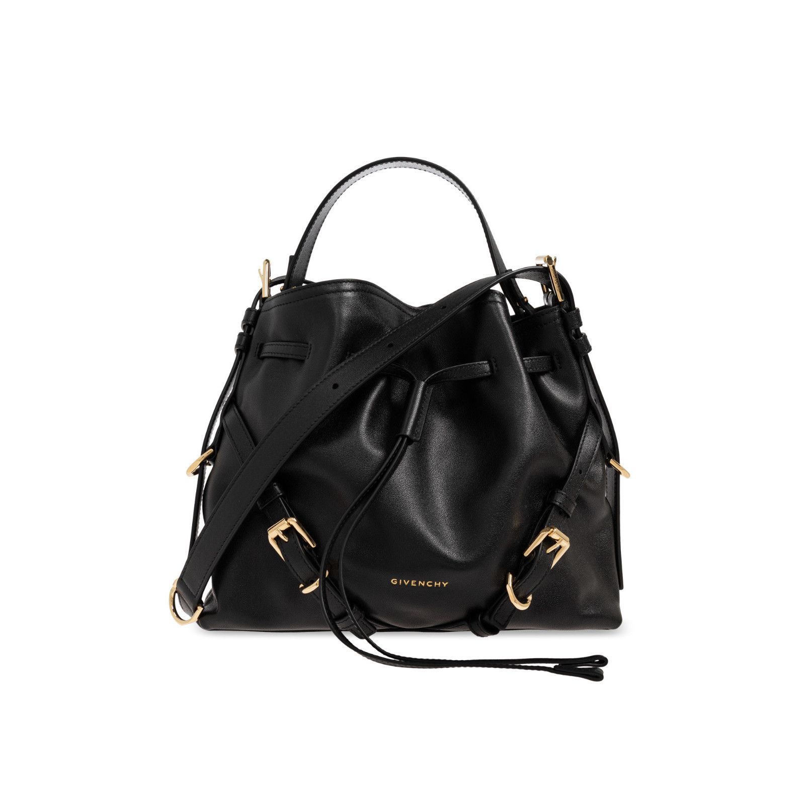 Givenchy GIVENCHY Voyou Small Black Bucket Bag New & Authentic Size ONE SIZE - 1 Thumbnail