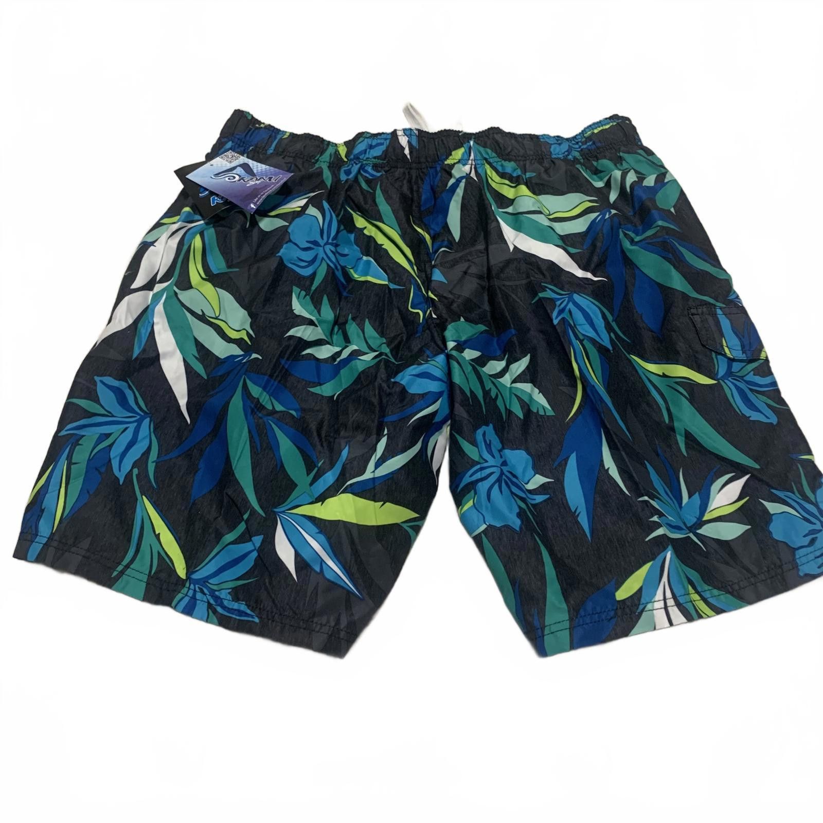 Other Kanu Surf Men's XXL Swim Trunks Blue Green Leaf Size US 40 / EU 56 - 2 Thumbnail