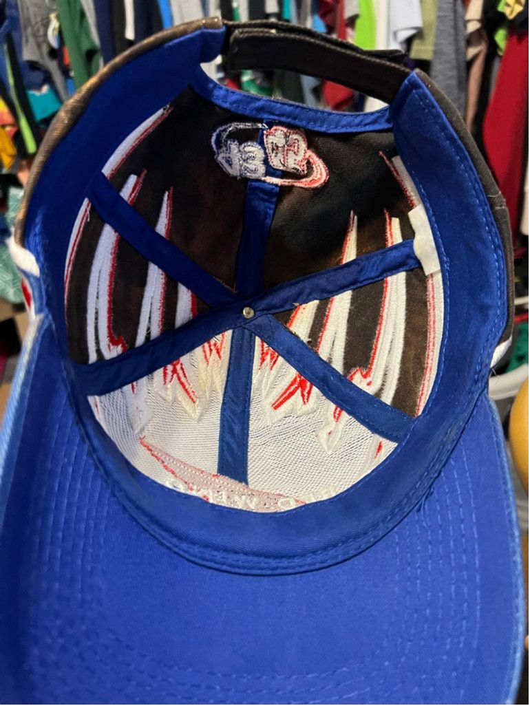 Chase Authentics Men's Red Wing Shoes Racing NASCAR Hat One Size Blue Brown Size ONE SIZE - 5 Thumbnail