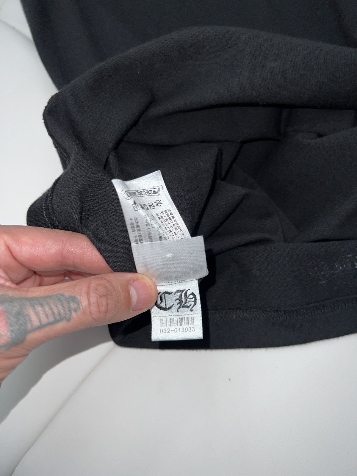Chrome Hearts Chrome hearts logo t shirt Size US M / EU 48-50 / 2 - 7 Thumbnail