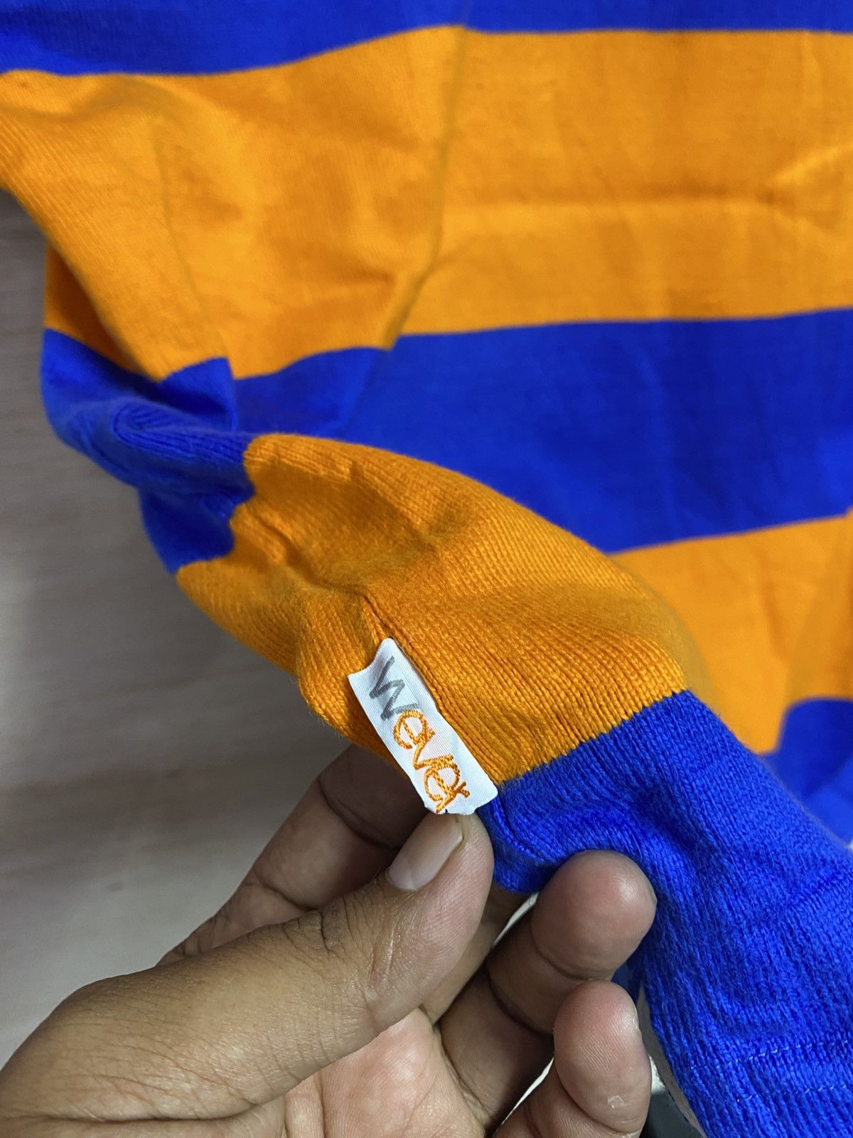 Other Vintage Who Ever polo tshirt big stripes Size US XL / EU 56 / 4 - 8 Thumbnail
