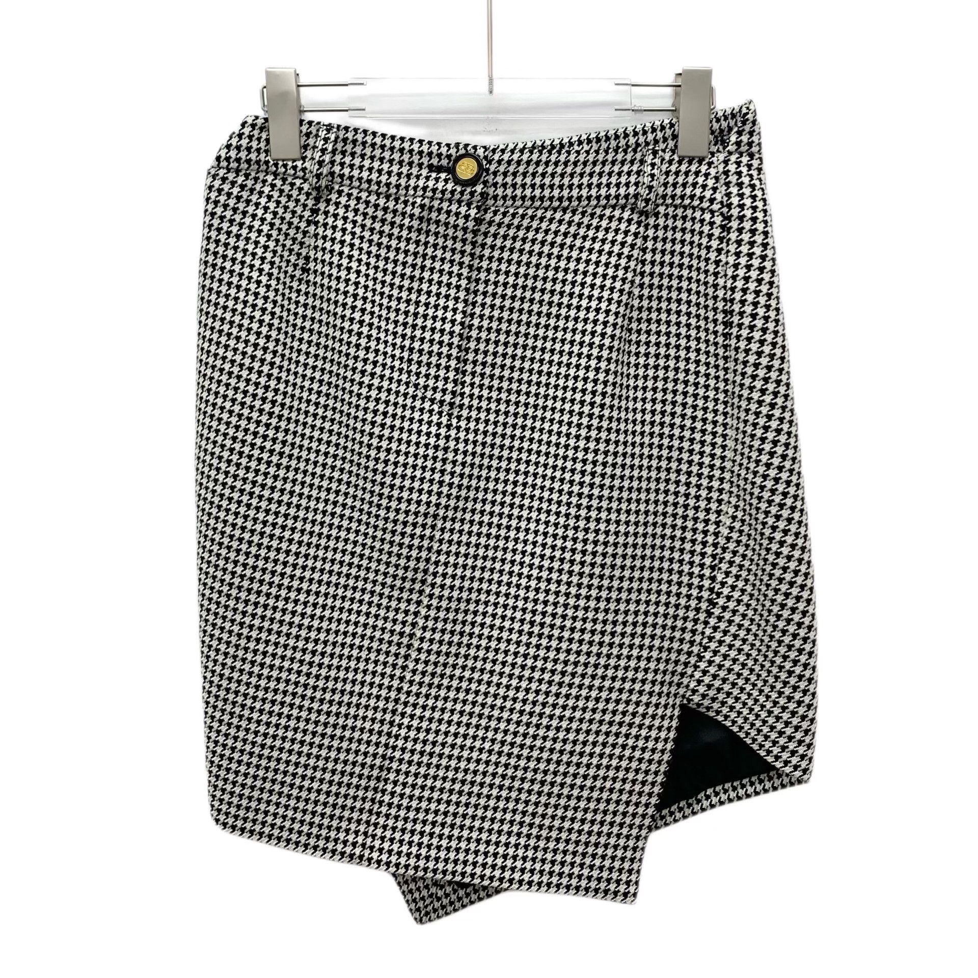 Dior Dior Wool Black Skirt M Women Size 28" / US 6 / IT 42 - 1 Thumbnail