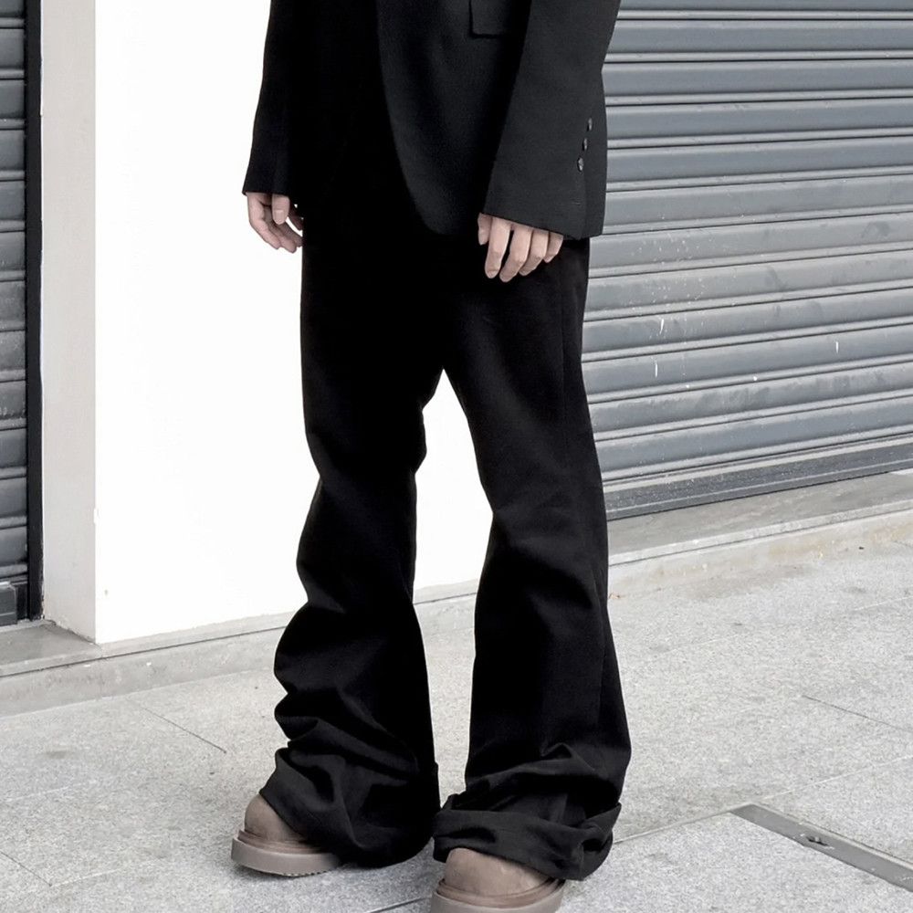 Japanese Brand × Vintage Black Plain jeans Size US 34 / EU 50 - 1 Thumbnail