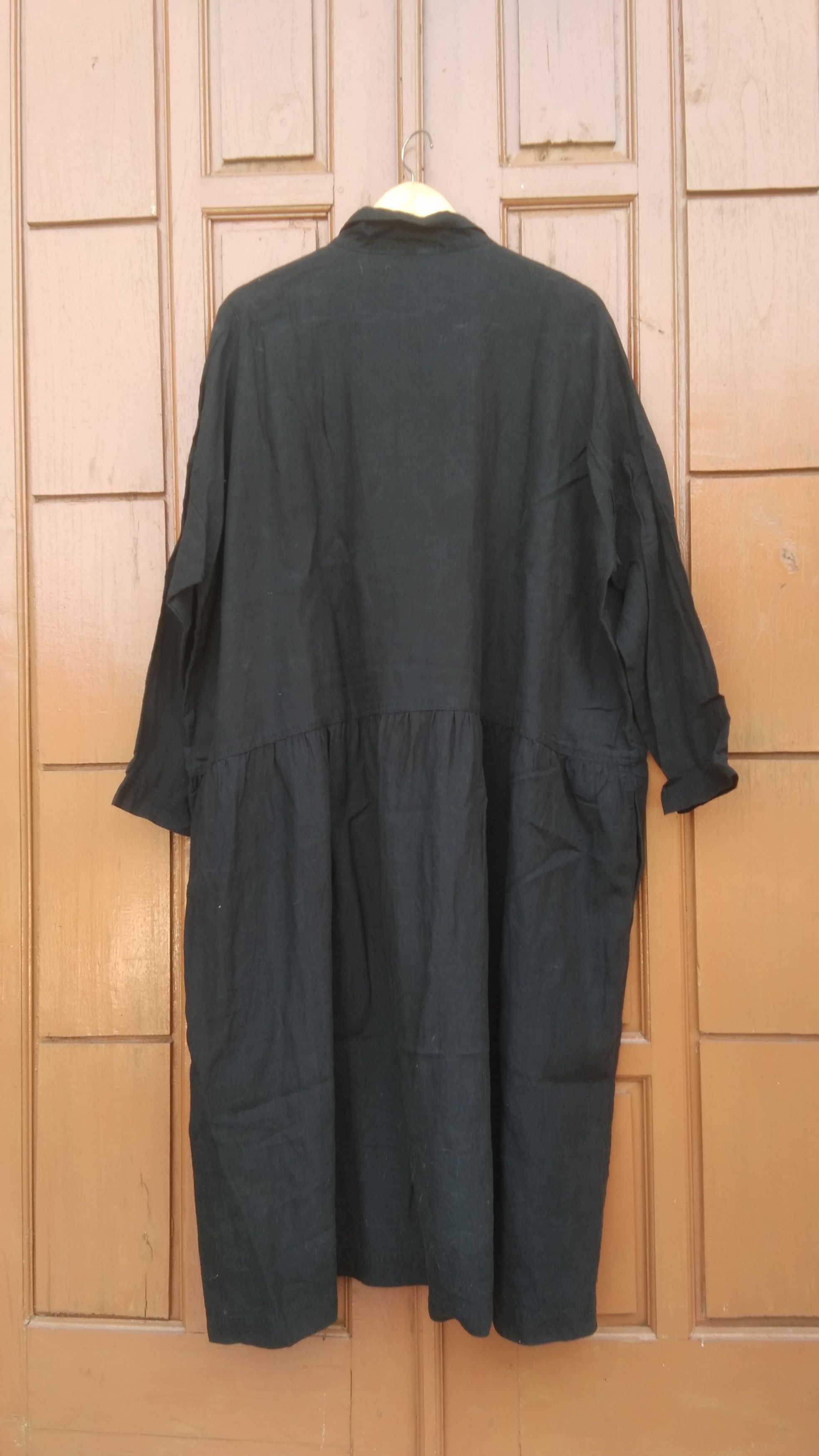 Japanese Brand Ichi Linen long dress Size XL / US 12-14 / IT 48-50 - 8 Thumbnail
