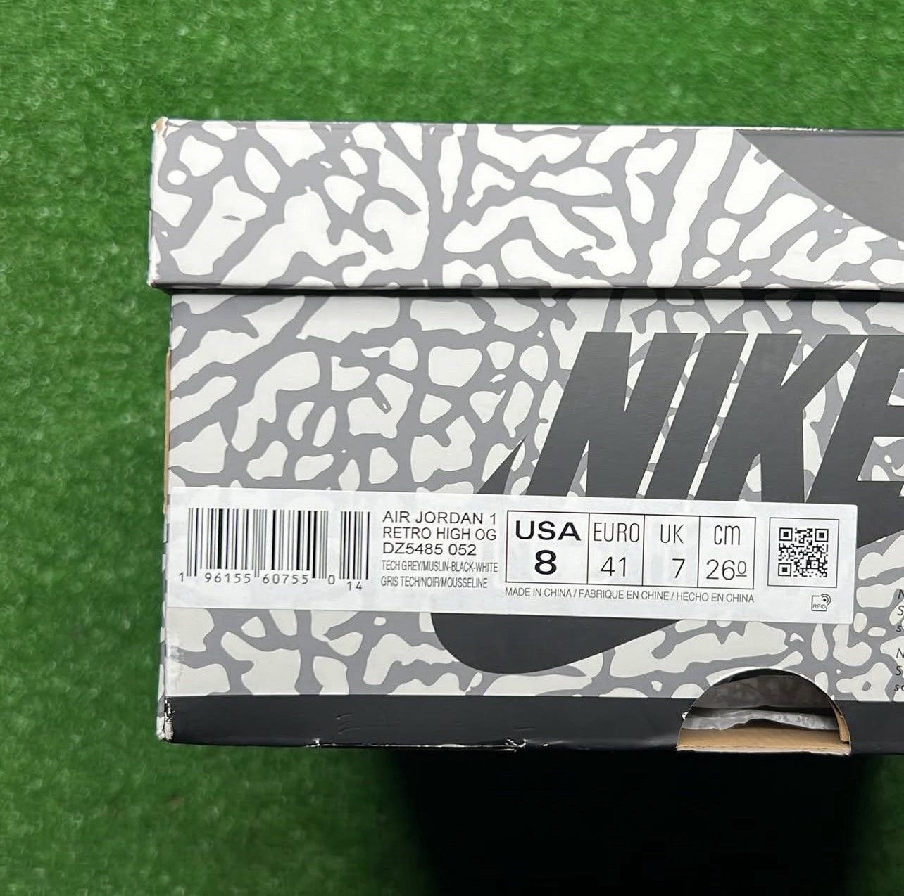 Jordan Brand Air Jordan 1 Retro High OG “White Cement” Size US 8 / EU 41 - 7 Thumbnail