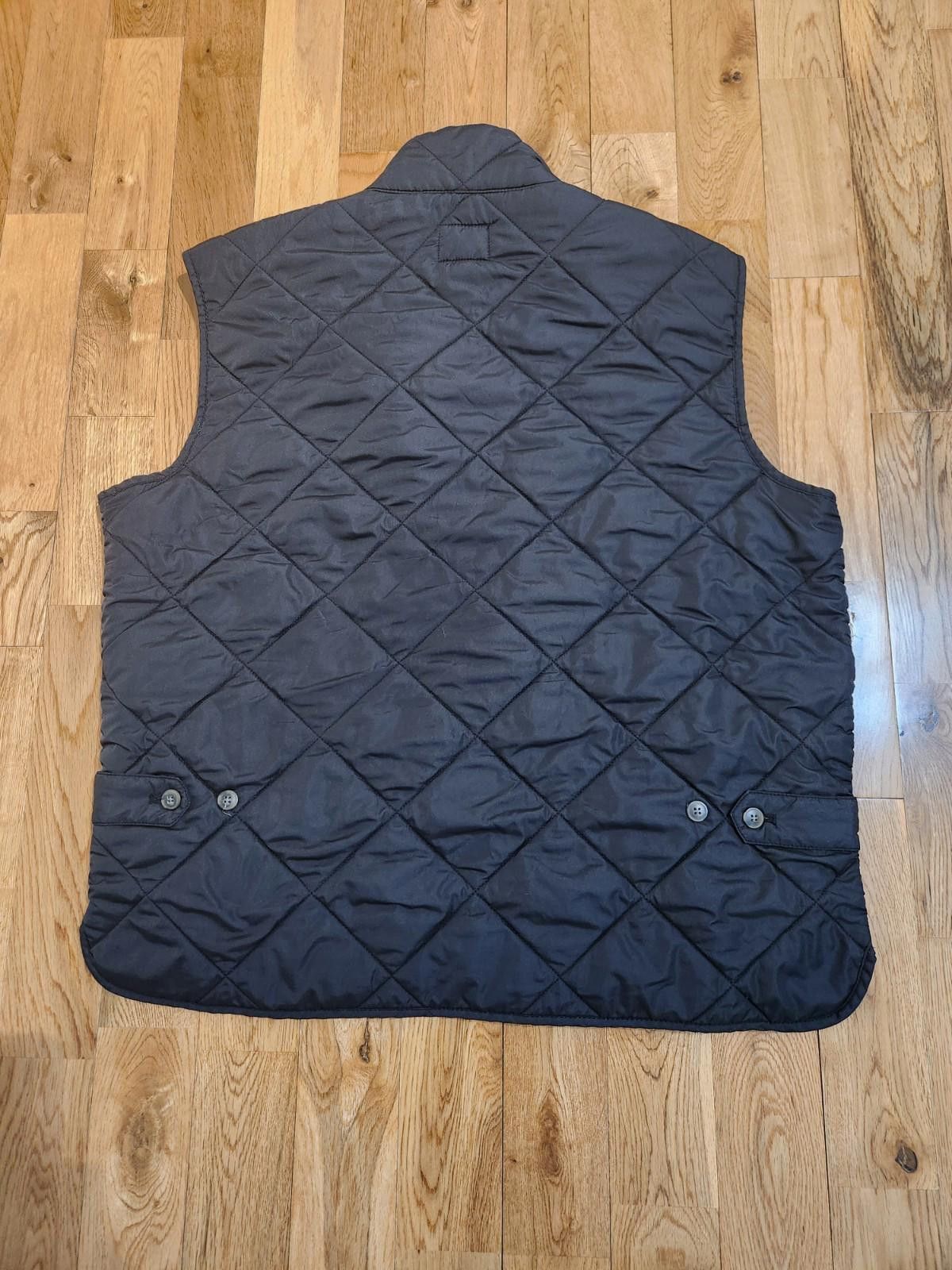 J.Crew J.Crew Black Men's Vest Quilted Full Zip Pockets Men's L Size US L / EU 52-54 / 3 - 4 Thumbnail